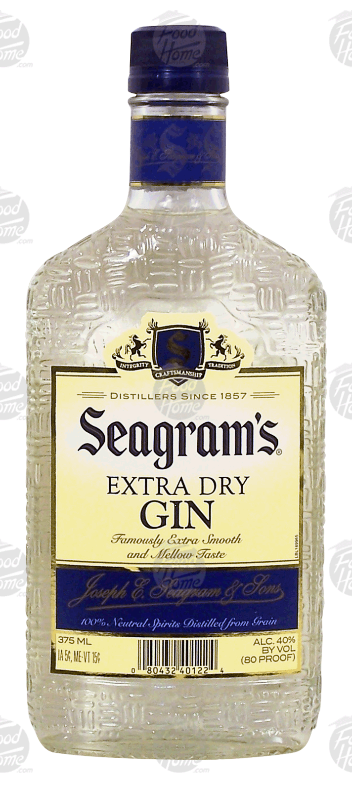 Seagram's  extra dry gin, 40% alc. by vol. Full-Size Picture